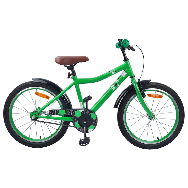 Vidaxl kinderfiets 20 inch voor 6-11 jaar oud groen