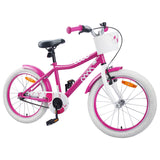 Vidaxl kinderfiets 20 inch voor 6-11 jaar oud roze - afbeelding 2
