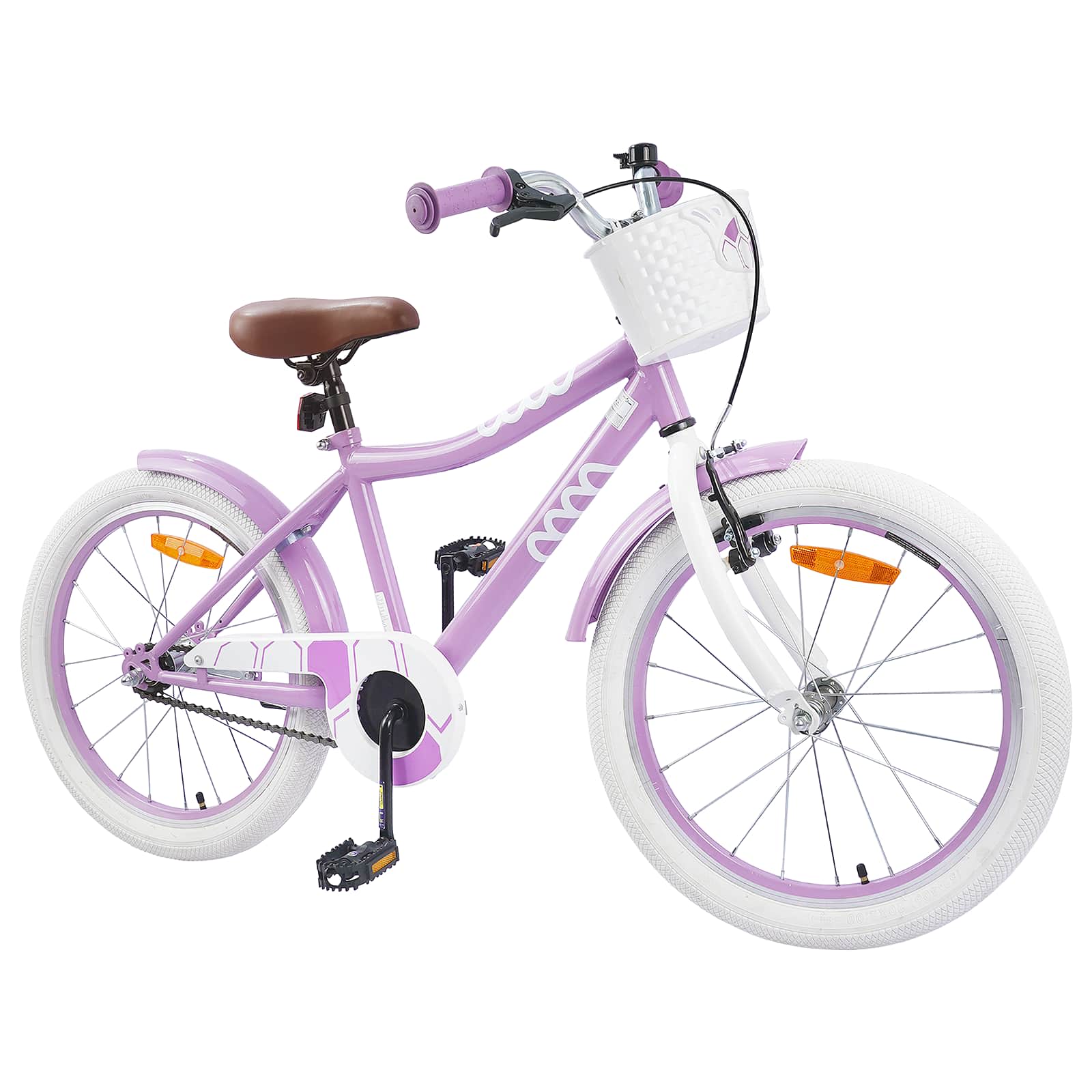 Vidaxl kinderfiets 20 inch voor 6-11 jaar oud paars