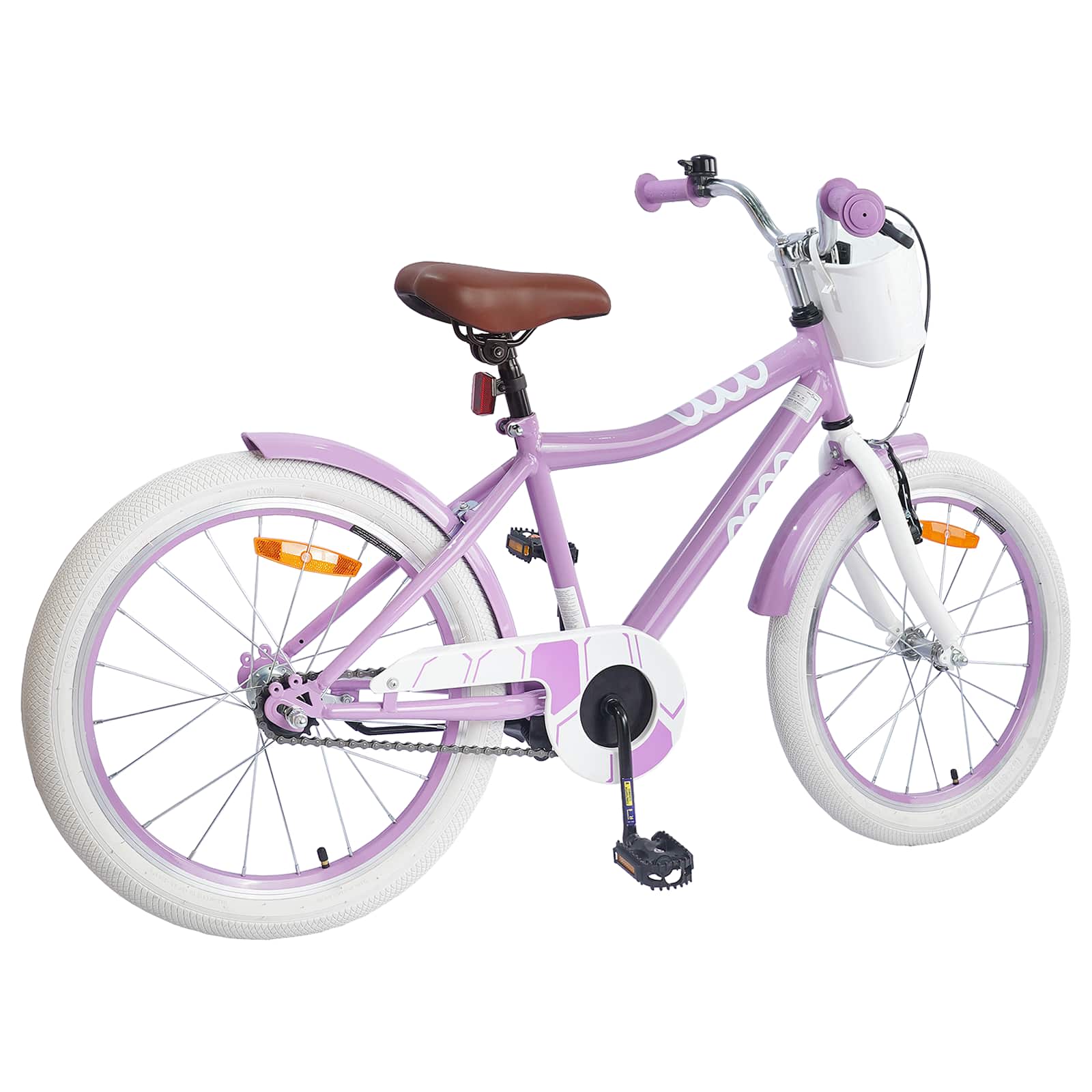 Vidaxl kinderfiets 20 inch voor 6-11 jaar oud paars