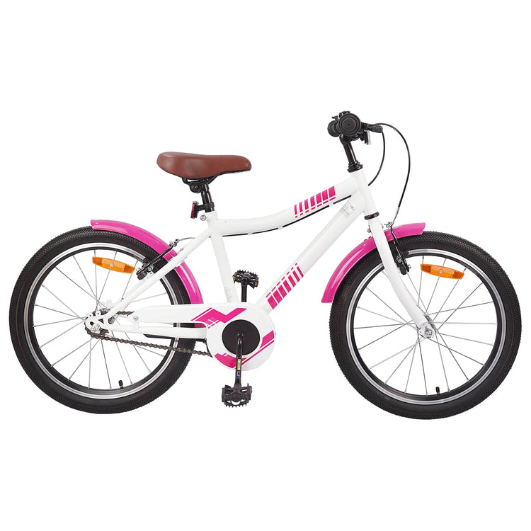 Vidaxl kinderfiets 20 inch voor 6-11 jaar oud roze