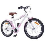 Vidaxl kinderfiets 20 inch voor 6-11 jaar oud lichtroze - afbeelding 2