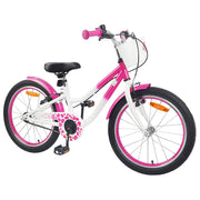 Vidaxl kinderfiets 20 inch voor 6-11 jaar oud roze - afbeelding 2