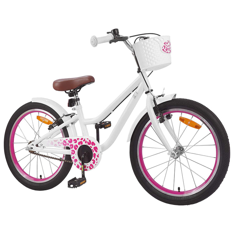 Vidaxl kinderfiets 20 inch voor 6-11 jaar oud wit