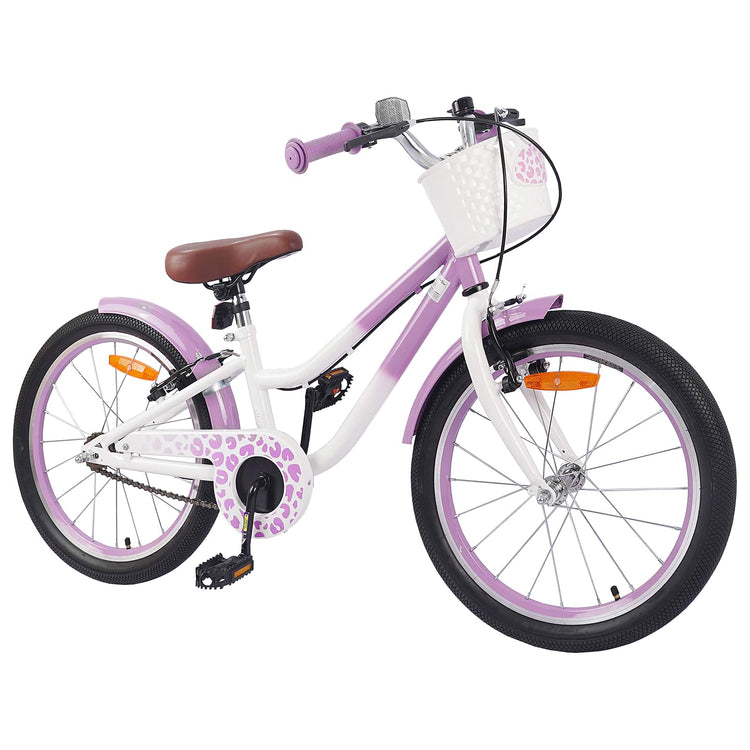 Vidaxl kinderfiets 20 inch voor 6-11 jaar oud paars