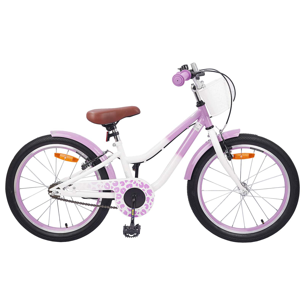 Vidaxl kinderfiets 20 inch voor 6-11 jaar oud paars