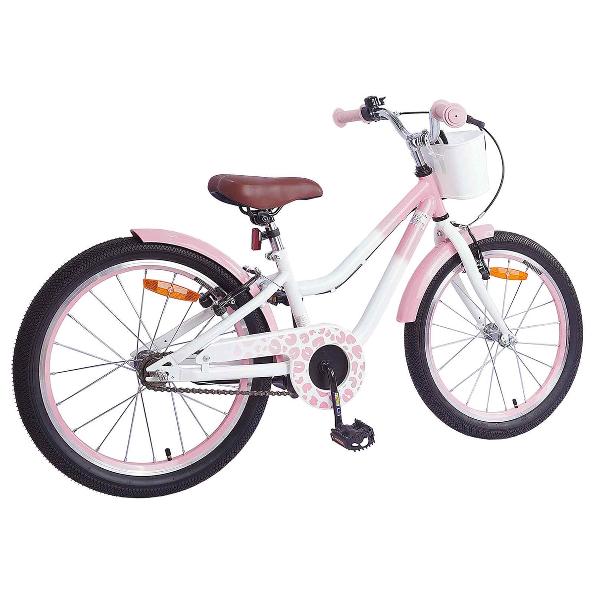 Vidaxl kinderfiets 20 inch voor 6-11 jaar oud lichtroze