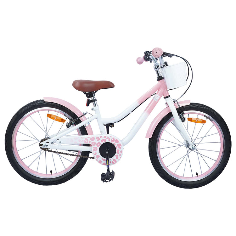Vidaxl kinderfiets 20 inch voor 6-11 jaar oud lichtroze