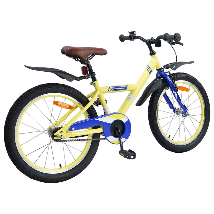 Vidaxl kinderfiets 20 inch voor 6-11 jaar oud geel