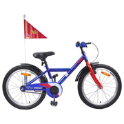 Vidaxl kinderfiets 20 inch voor 6-11 jaar oud donkerblauw - afbeelding 1