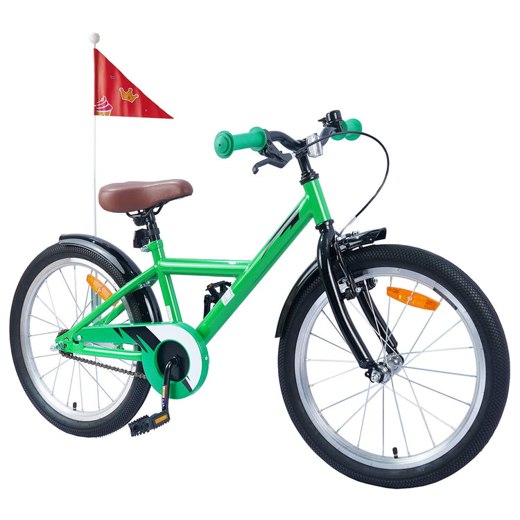 Vidaxl kinderfiets 20 inch voor 6-11 jaar oud groen