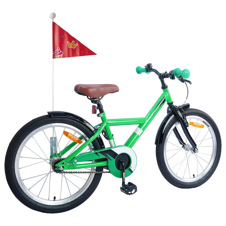Vidaxl kinderfiets 20 inch voor 6-11 jaar oud groen