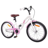 Vidaxl kinderfiets 20 inch voor 6-11 jaar oud wit - afbeelding 2