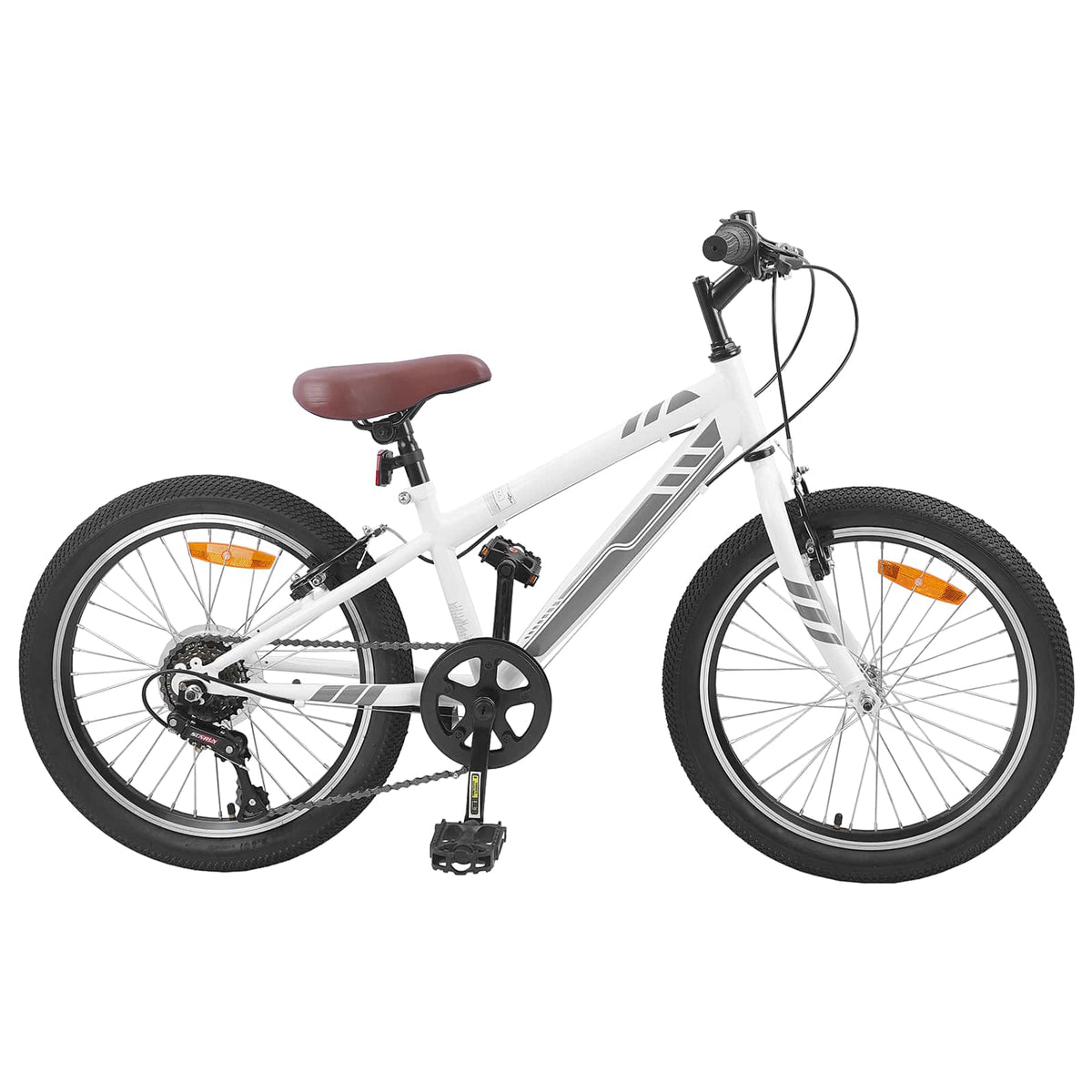 Vidaxl mountainbike 20 inch 6-snelheid voor 5-8 jaar oud wit
