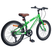Vidaxl mountainbike 24 inch 6-snelheid voor 8-12 jaar oud groen - afbeelding 3