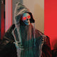 Vidaxl halloween grim reaper zwart 60 x 60 x 155 cm polyester