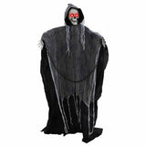 Vidaxl hangende magere hein voor halloween spooka zwart 112 x 164 cm - afbeelding 2