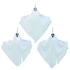 Vidaxl halloween hangende spook 3 pcs wit 52 x 62 cm polyester