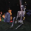 Vidaxl halloween skelet 2 pcs wit 85 cm pvc