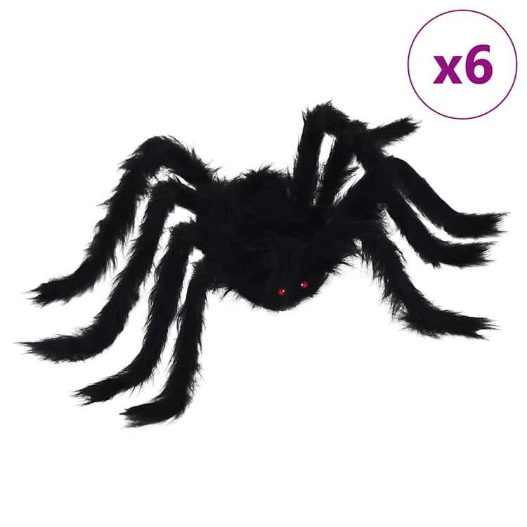 Vidaxl halloween home trainer versiering 6 st zwart 75 cm
