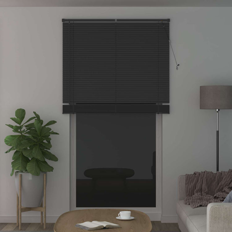 Vidaxl venetiaanse jaloezie zilvergrijs 213 x 120 cm 25 mm pvc