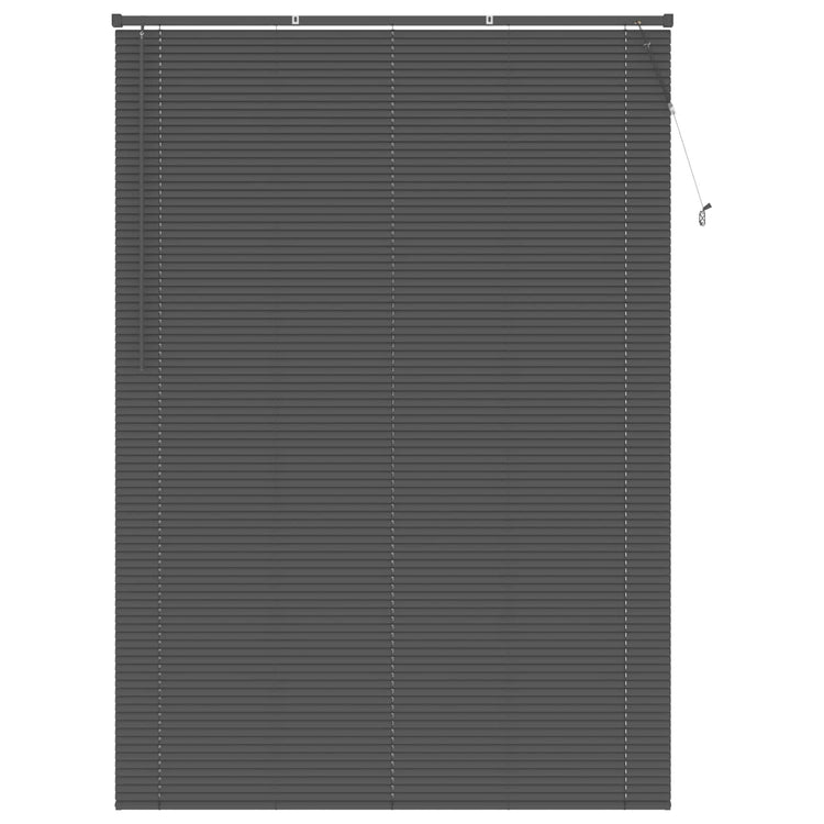 Vidaxl venetiaanse jaloezie zilvergrijs 213 x 130 cm 25 mm pvc