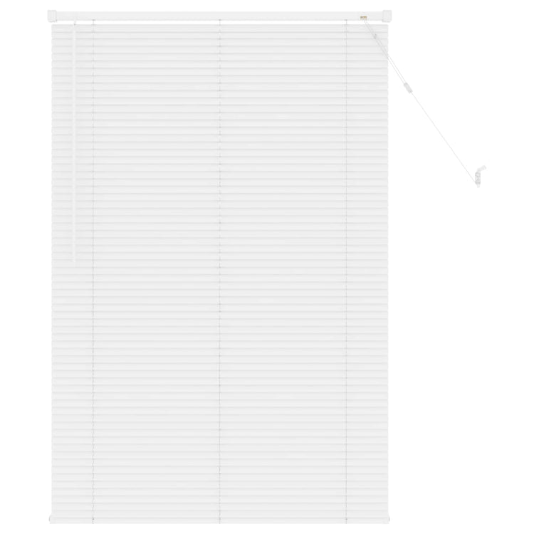 Vidaxl venetiaanse jaloezie wit 150 x 80 cm 25 mm pvc