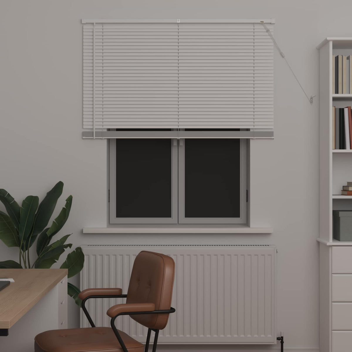 Vidaxl venetiaanse blind verstelbaar wit 150 x 120 cm pvc