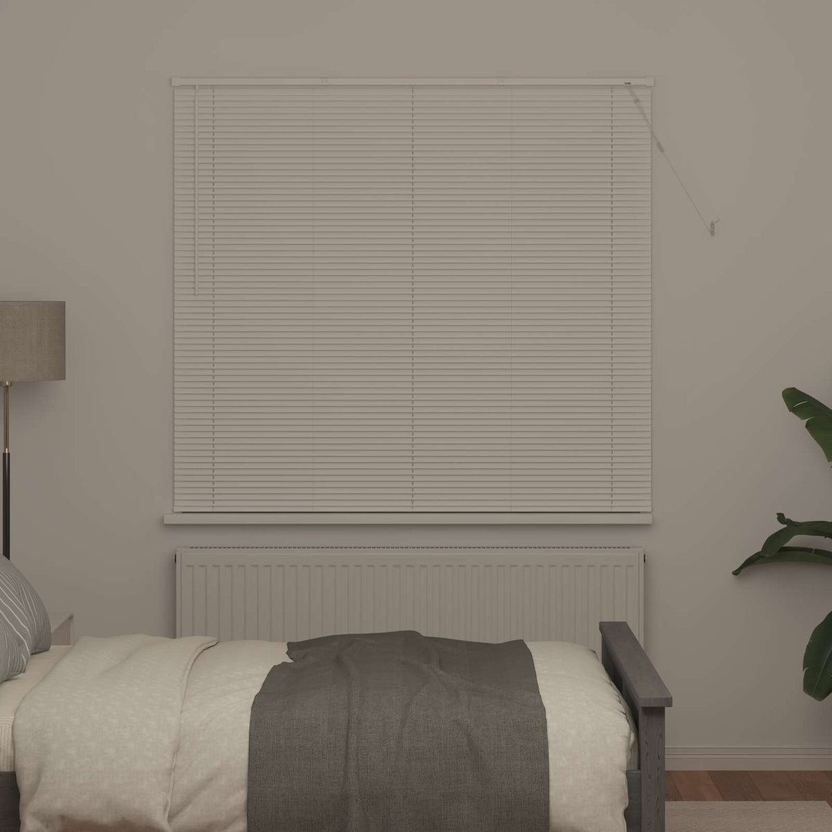 Vidaxl venetiaanse blind verstelbaar wit 150 x 150 cm pvc