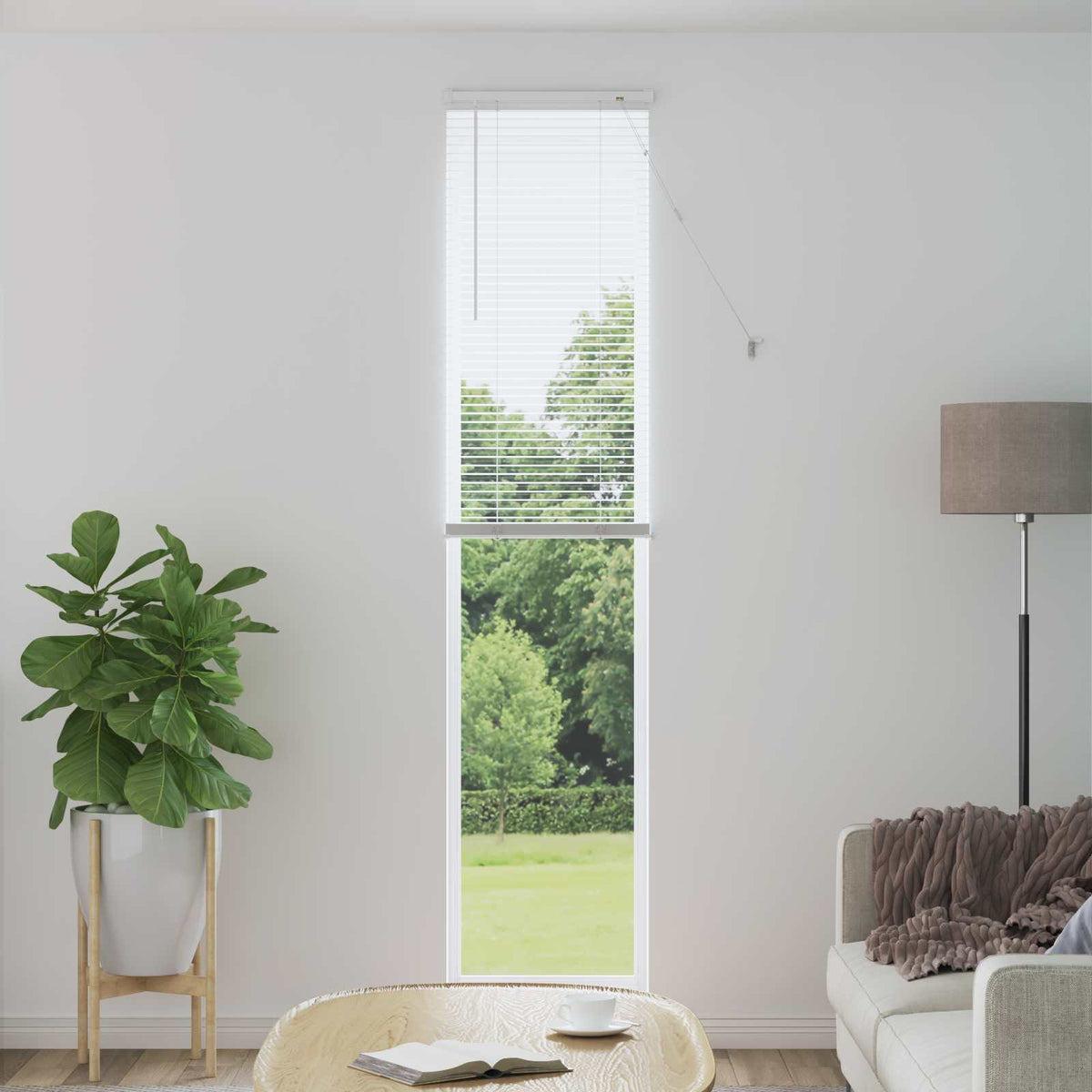 Vidaxl venetiaanse blind verstelbaar wit 213 x 40 cm pvc