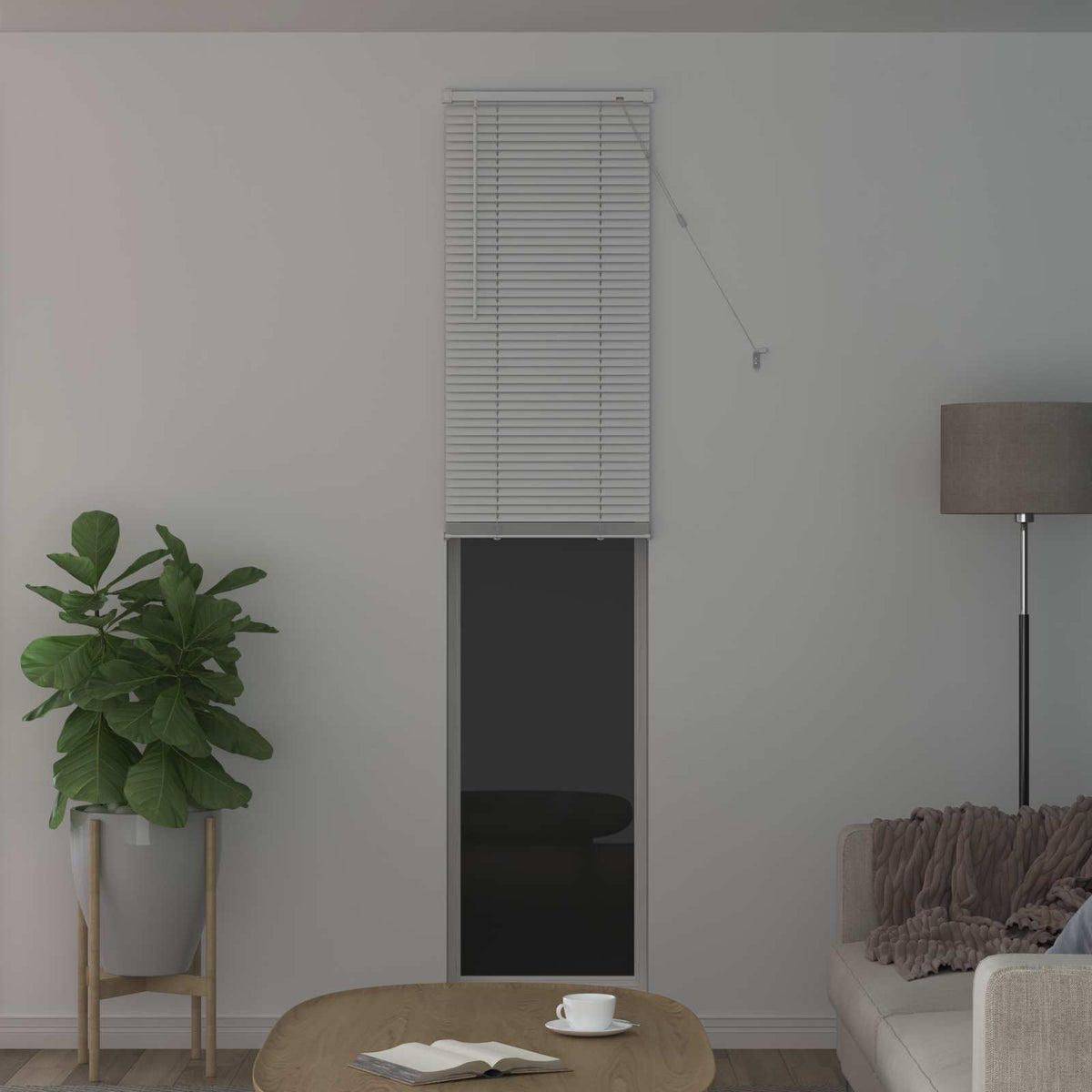 Vidaxl venetiaanse blind verstelbaar wit 213 x 40 cm pvc