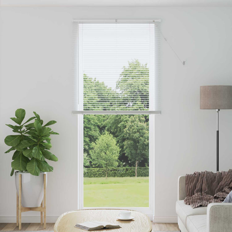 Vidaxl venetiaanse jaloezie wit 213 x 80 cm 25 mm pvc