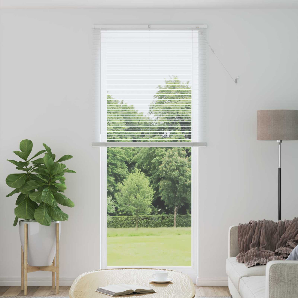Vidaxl venetiaanse blind verstelbaar wit 213 x 90 cm pvc