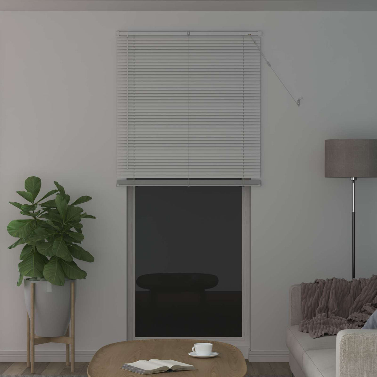 Vidaxl venetiaanse blind verstelbaar wit 213 x 90 cm pvc