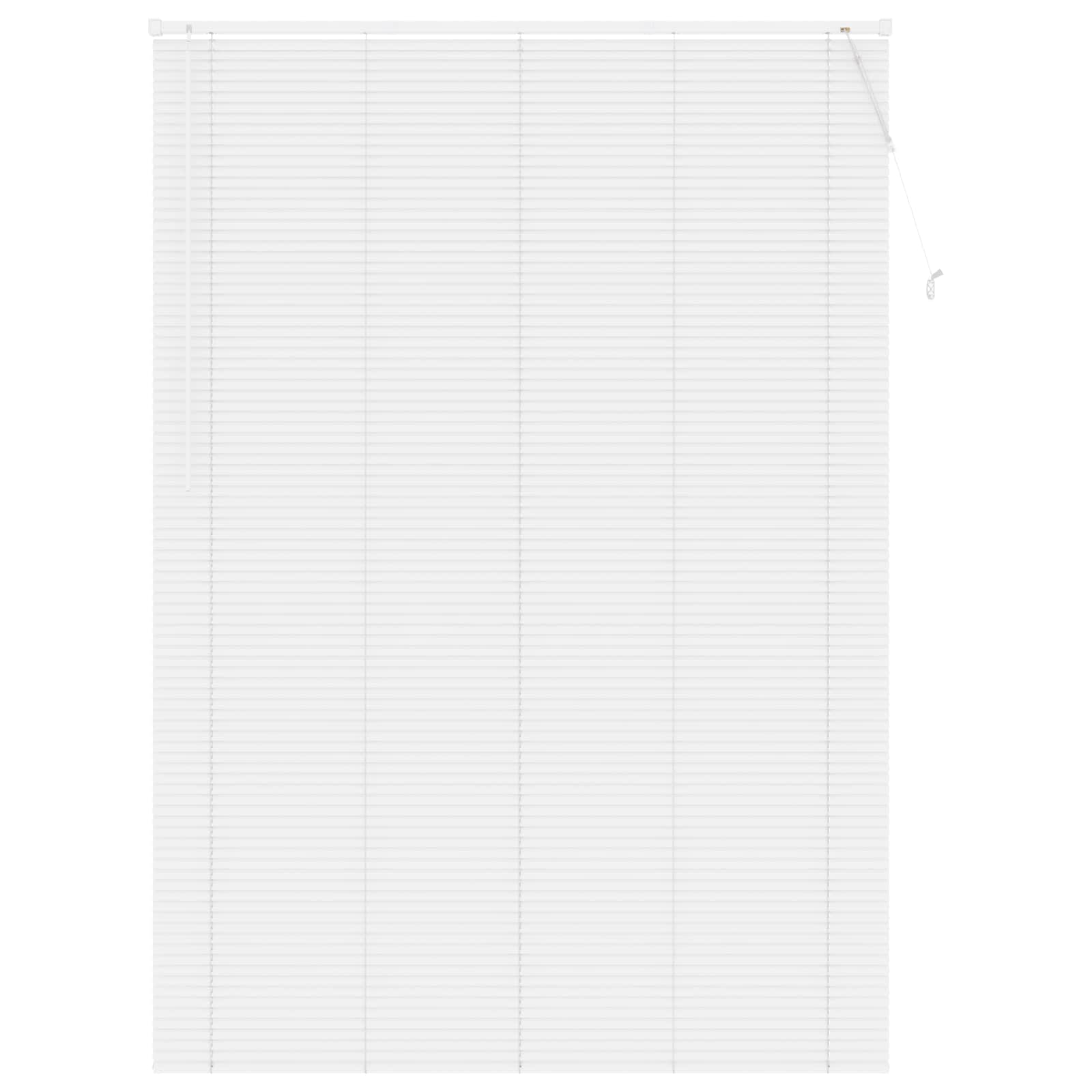 Vidaxl venetiaanse blind verstelbaar wit 213 x 150 cm pvc