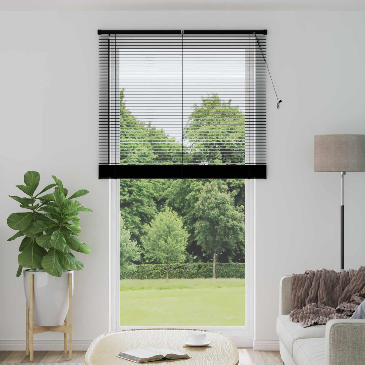 Vidaxl venetiaanse blind verstelbaar zwart 213 x 110 cm pvc