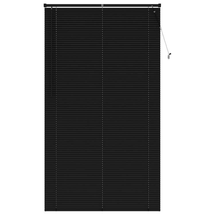 Vidaxl venetiaanse blind verstelbaar zwart 213 x 120 cm pvc