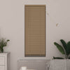 Vidaxl venetiaanse blind lichtbruin met patroon 150 x 50 cm pvc