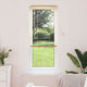 Vidaxl venetiaanse blind lichtbruin met patroon 150 x 60 cm pvc