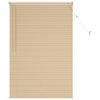Vidaxl venetiaanse blind lichtbruin met patroon 150 x 100 cm pvc