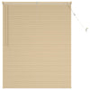 Vidaxl venetiaanse blind lichtbruin met patroon 150 x 110 cm pvc