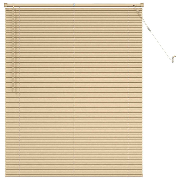 Vidaxl venetiaanse jaloezie lichtbruin met patroon 150 x 120 cm 25 mm