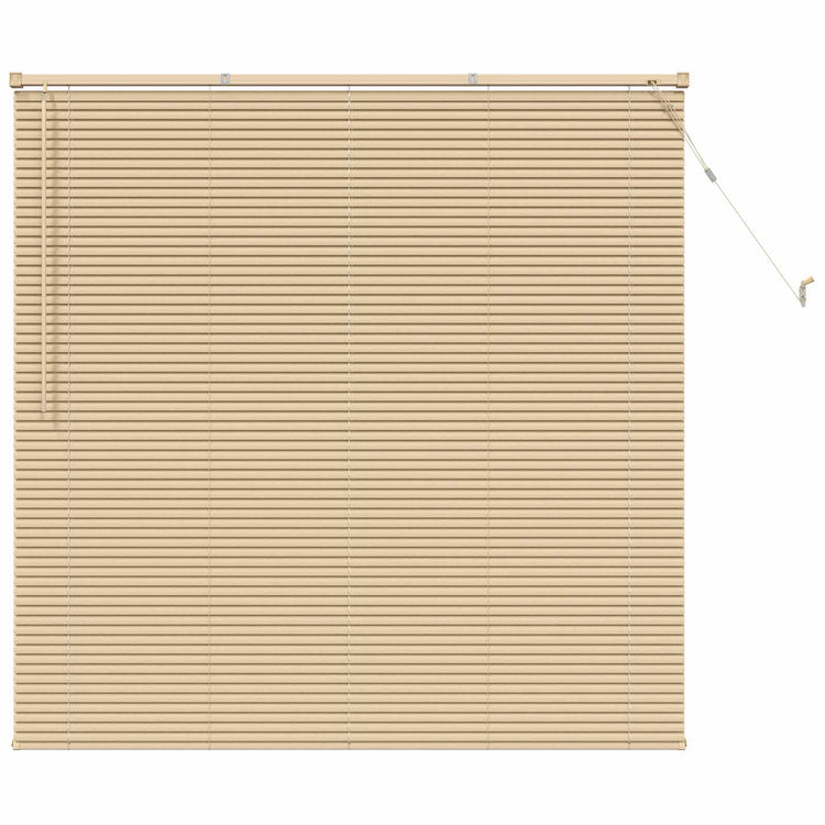 Vidaxl venetiaanse jaloezie lichtbruin met patroon 150 x 160 cm 25 mm