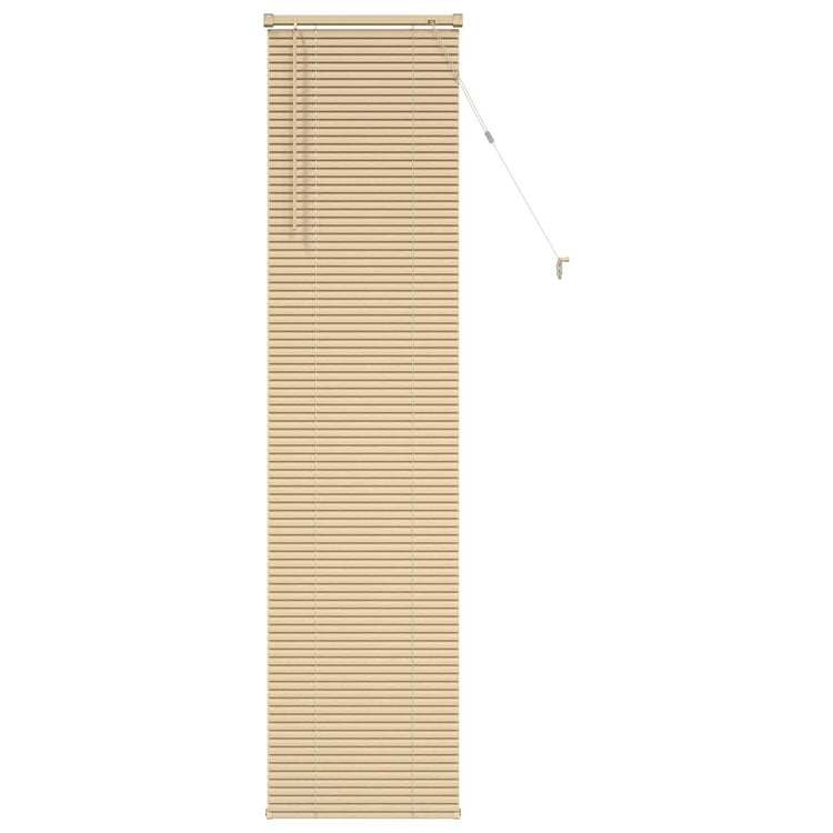 Vidaxl venetiaanse jaloezie lichtbruin met patroon 213 x 60 cm 25 mm