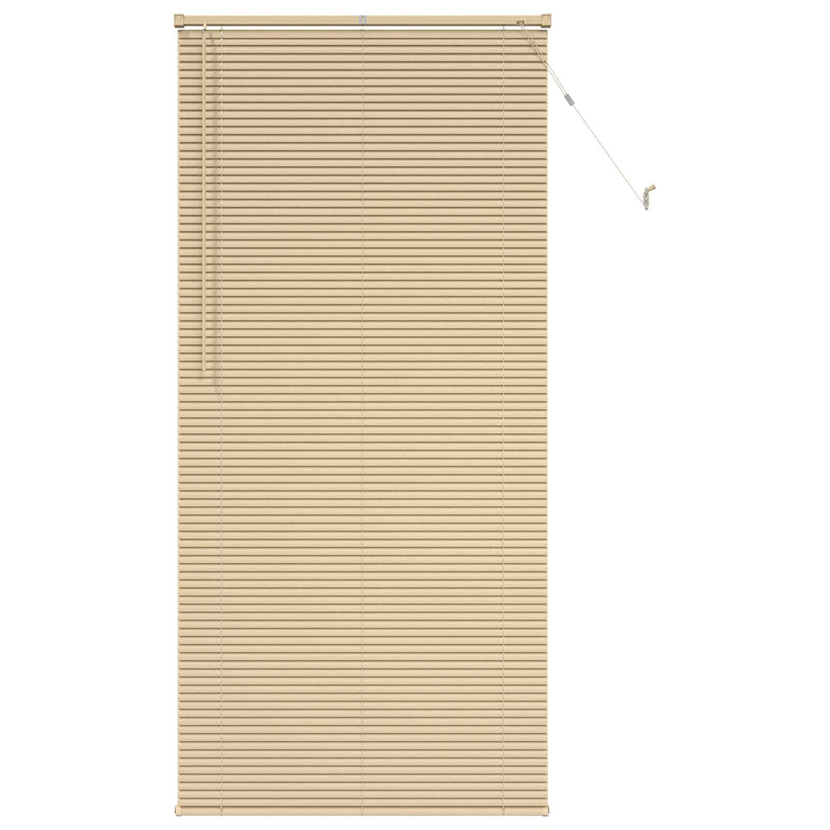 Vidaxl venetiaanse blind lichtbruin met patroon 213 x 70 cm pvc