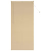 Vidaxl venetiaanse blind lichtbruin met patroon 213 x 100 cm pvc