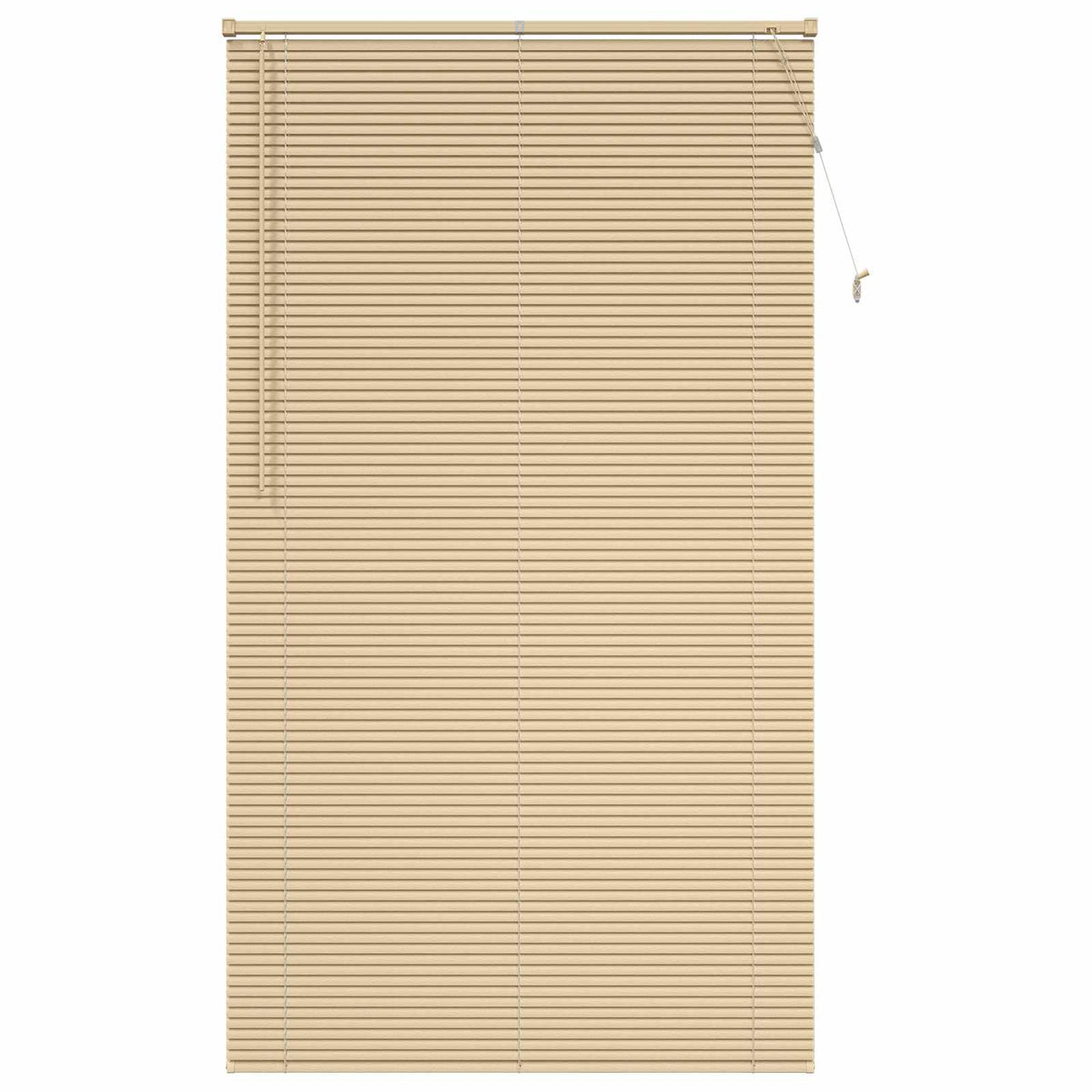 Vidaxl venetiaanse blind lichtbruin met patroon 213 x 110 cm pvc