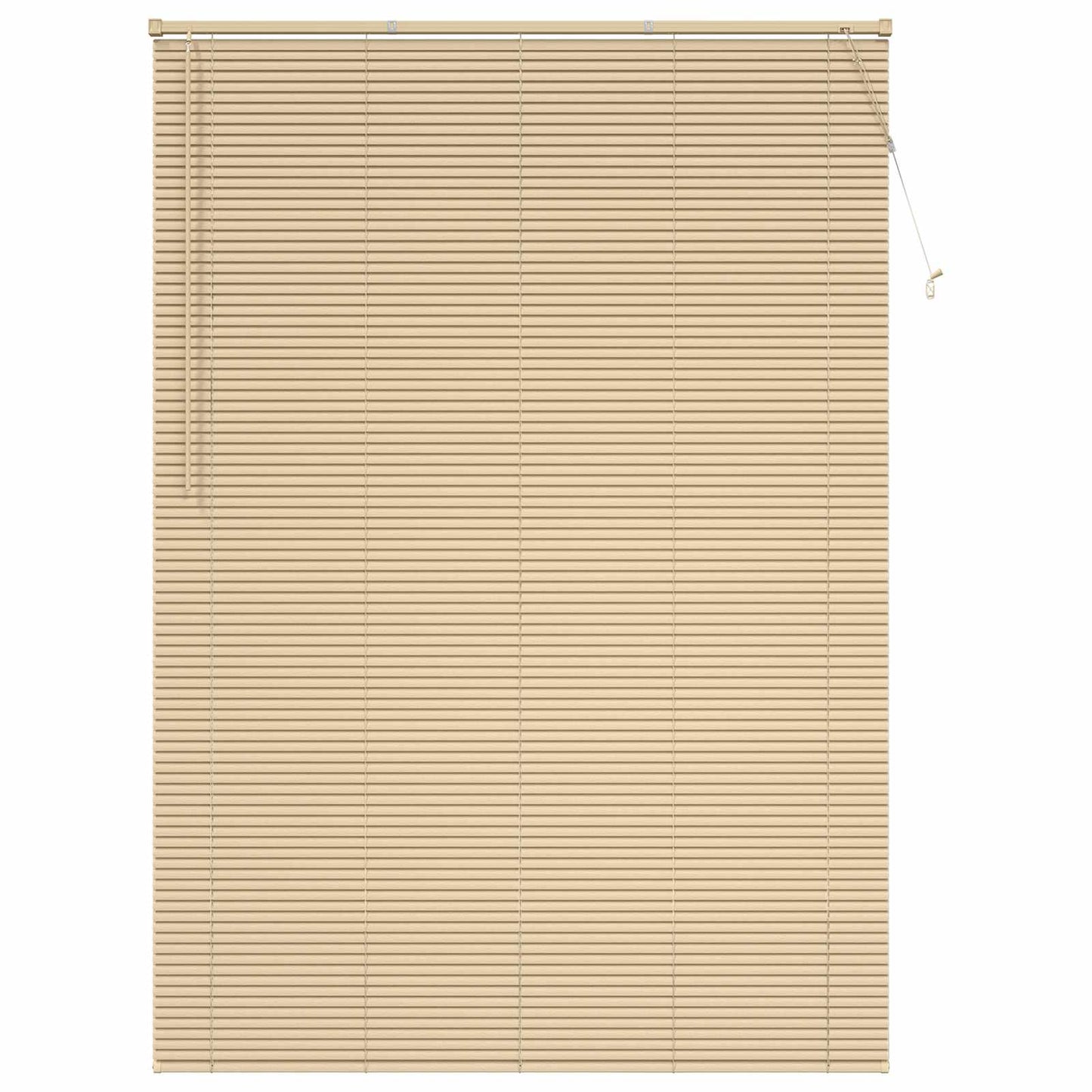 Vidaxl venetiaanse blind lichtbruin met patroon 213 x 150 cm pvc