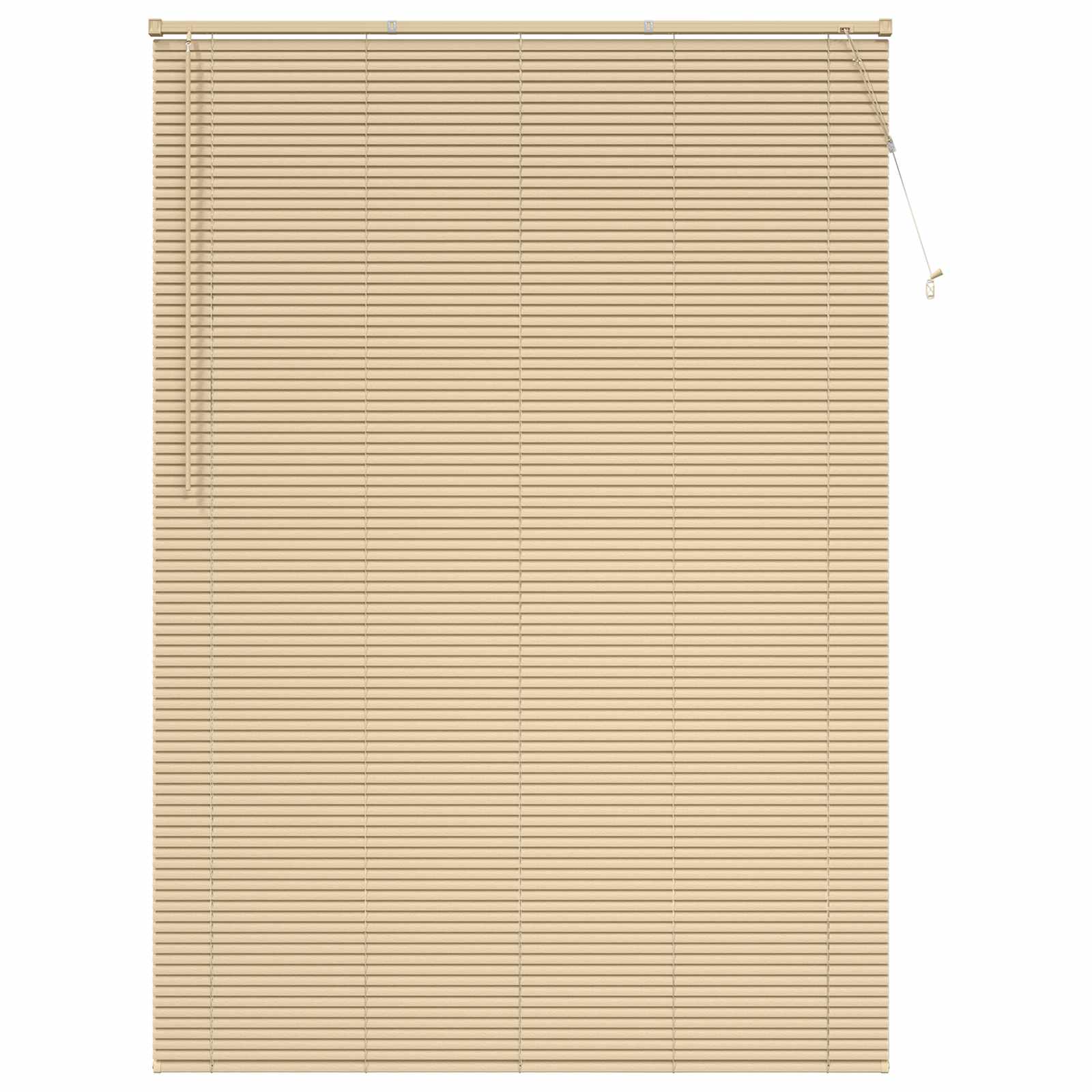 Vidaxl venetiaanse blind lichtbruin met patroon 213 x 160 cm pvc