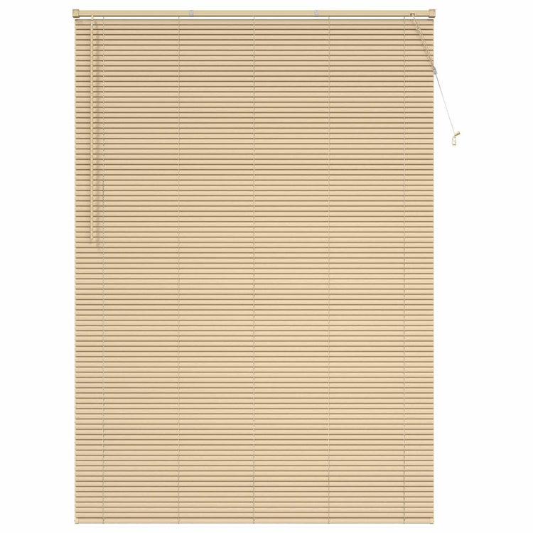 Vidaxl venetiaanse jaloezie lichtbruin met patroon 213 x 160 cm 25 mm